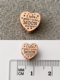 HEART SHAPED ENGRAVED CHARM