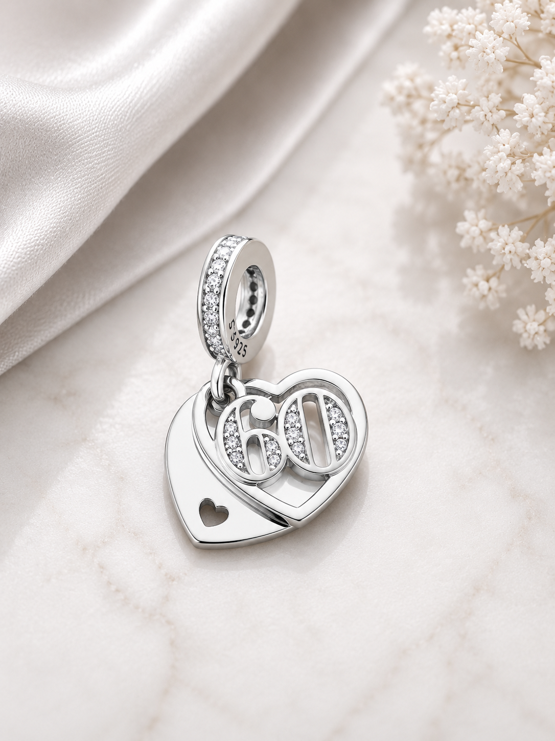 60TH CELEBRATION CHARM