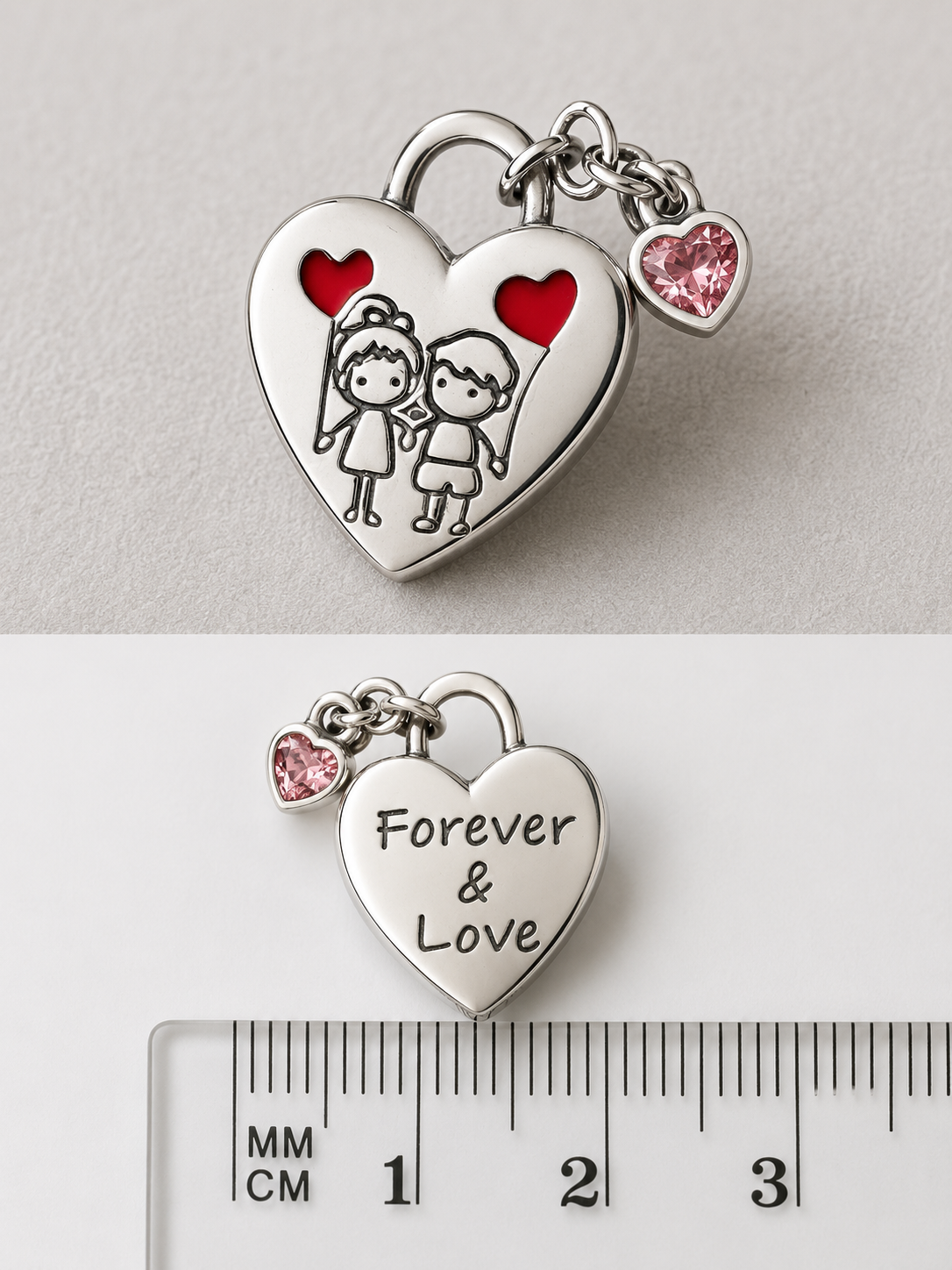 HEART SHAPED WEDDING LOCK