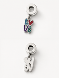 DANGLE 'LOVE' CHARM