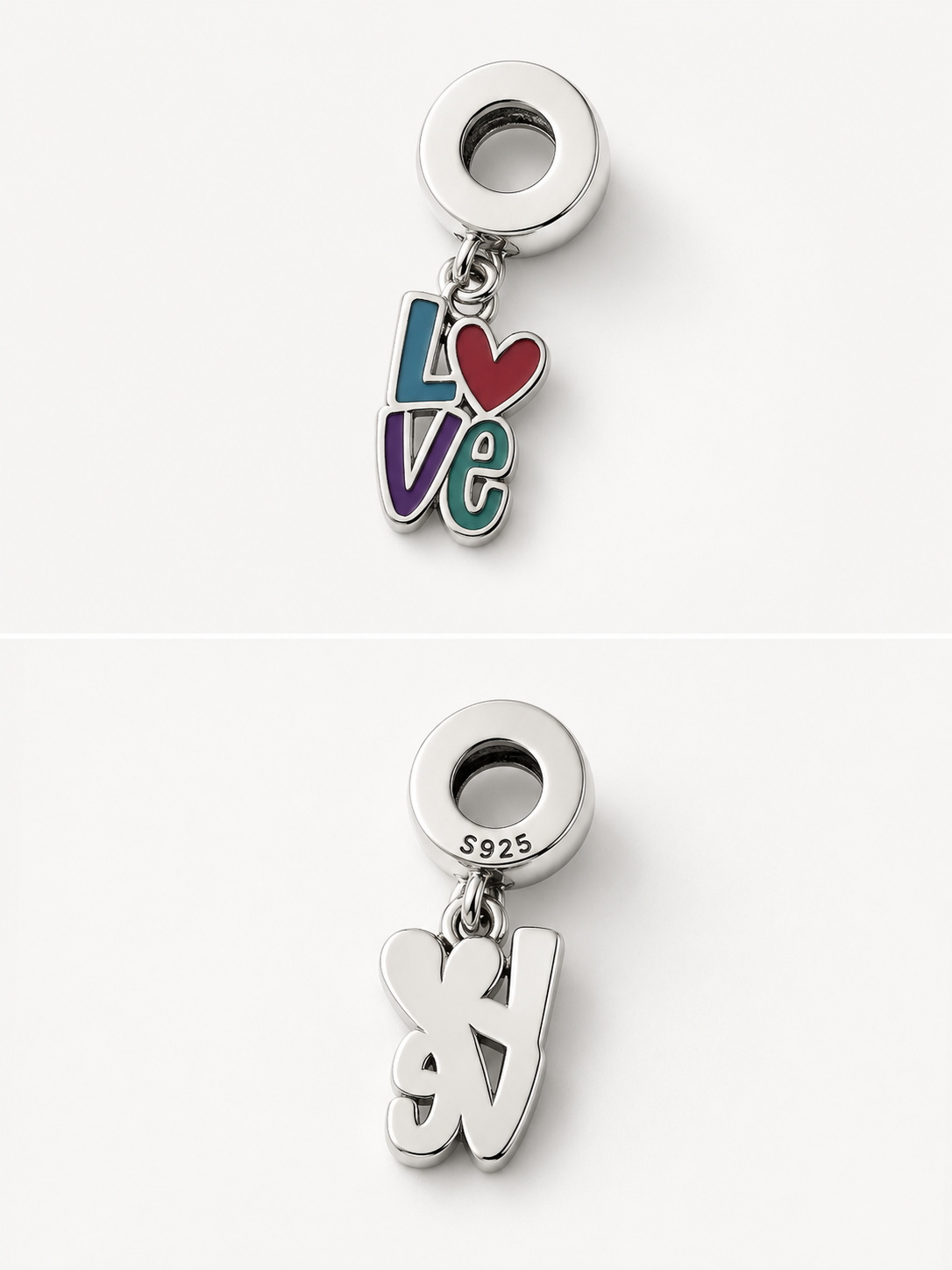 DANGLE 'LOVE' CHARM